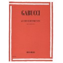 Gabucci 60 Divertimenti per clarinetto