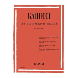 Gabucci 20 Studi di media difficoltà