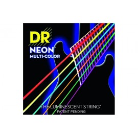 DR STRINGS NMCE-9 Neon Multicolor