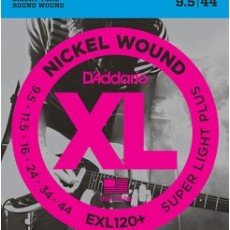 D'Addario EXL120+ Nickel Wound, Super Light Plus, 9.5-44