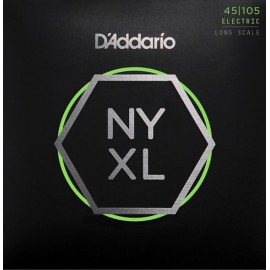 D'Addario Set Long Scale, Light Top / Med Bottom, 45-105