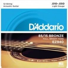D'Addario 12 corde, Light, 10-47