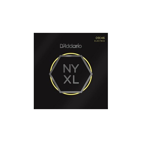 D'Addario NYXL0946 Super Light Top Regular Bottom, 09-46