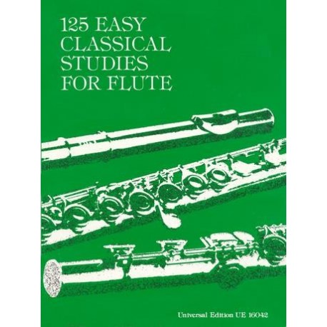 Vester - 125 Easy Classical Studies for Flute