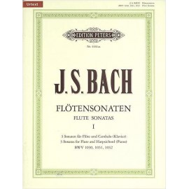 Bach -Sonaten 1 Per Flaute e Cembalo
