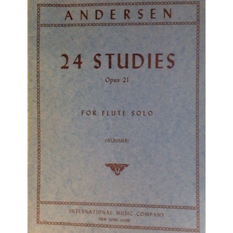 Andersen - 24 Studi OP.21 per Flauto solo