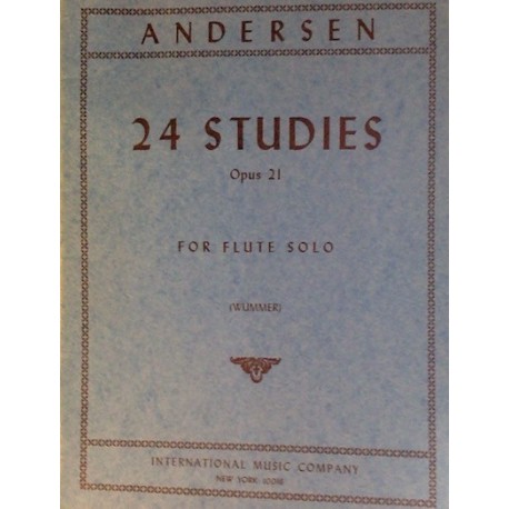 Andersen - 24 Studi OP.21 per Flauto solo