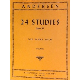 Andersen - 24 Studi OP.33 per Flauto solo