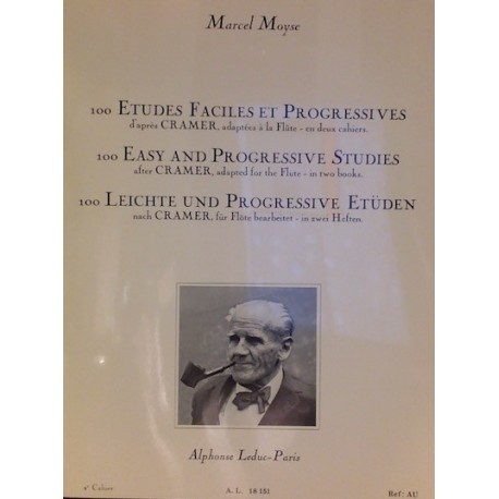 Moyse - 100 Etudes Faciles & Progressive 1
