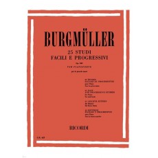 Burgmüller 25 Studi Facili E Progressivi