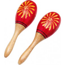 PEACE RH-23 Coppia Maracas in legno