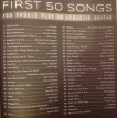 A.Vari - First 50 Songs - per chitarra acustica