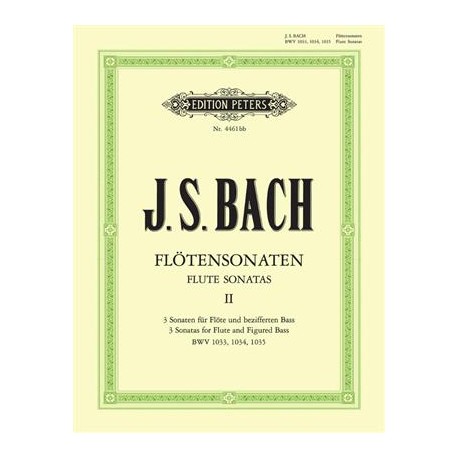 Bach -Sonaten 2 Per Flaute e Cembalo