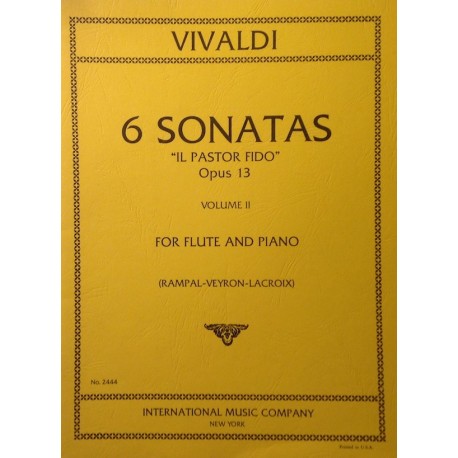 Vivaldi - 6 Sonatas Il pastor Fido vol 2