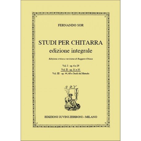 Sor - Studi per chitarra Vol.2