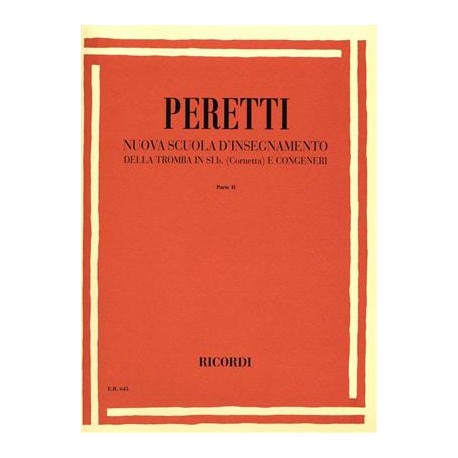 Peretti - Nuova Scuola d'Insegnamento della Tromba In Sib parte 2