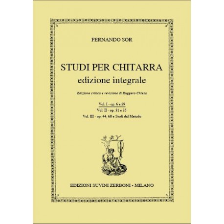 Sor - Studi per chitarra Vol.1