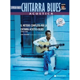 Manzi - Chitarra Acustica Blues - Livello Base (con CD)