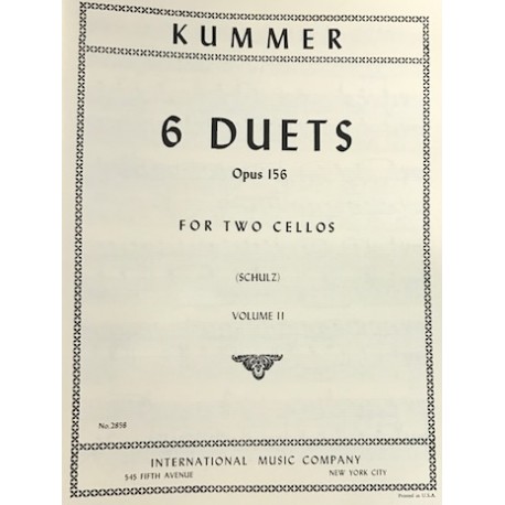 Kummer - 6 Duets op.156