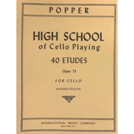 Popper -40 Studies - High School of Cello playing op 73