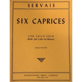 Servais - Capricci (6) Op. 11 (Ii Vc Ad Lib.)