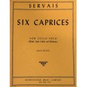 Servais - Capricci (6) Op. 11 (Ii Vc Ad Lib.)