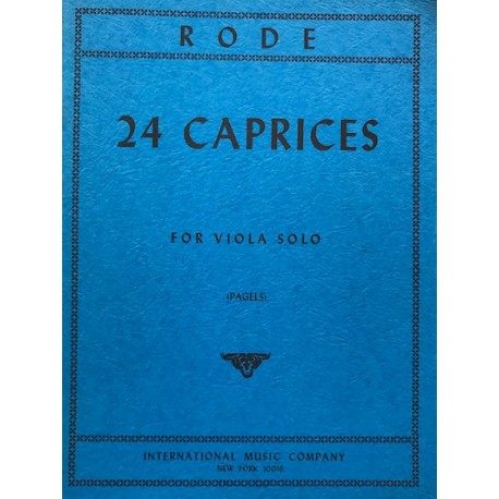 Rode - 24 Caprices