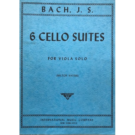 Bach -  6 Cello Suites