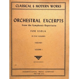 Orchestral Excerpts for Viola vol 1