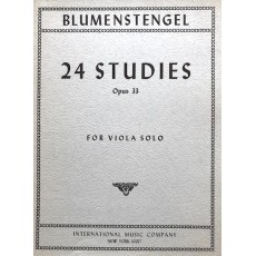 Blumenstengel -  24 Studies Op 33