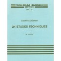 Andersen - 24 Etudes Techniques For Flute Op.63 Book 1