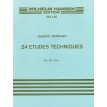 Andersen - 24 Etudes Techniques For Flute Op.63 Book 1