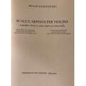 Zanettovich Scale Arpeggi per violino