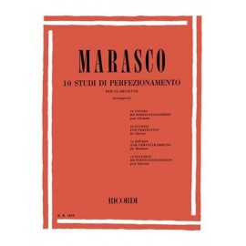 Marasco 10 Studi di perfezionamento per Clarinetto