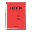 Gambaro 12 Capricci per Clarinetto