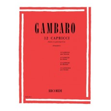 Gambaro 12 Capricci per Clarinetto