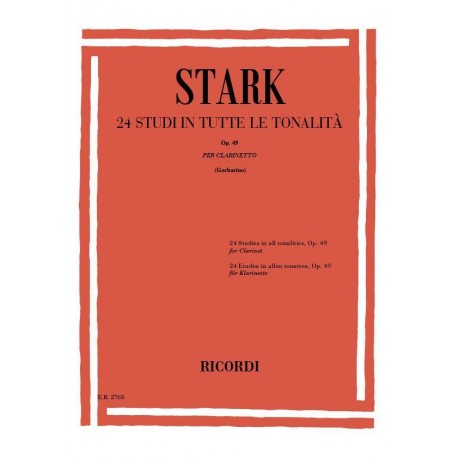 Stark 24 Studi in tutte le tonalità op 49