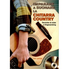 Capone Imparare a suonare la chitarra country + CD