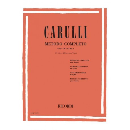 Carulli Metodo Completo Per Chitarra