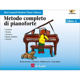 Metodo completo di Pianoforte Libro A + CD