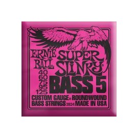 Ernie Ball 2824 -Super Slinky Bass 5 corde