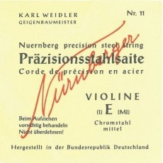 NÜRNBERGER Set Violino 3/4 PRÄZISION VOLLKERN