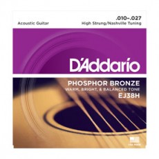 D'Addario EJ38H Phosphor Bronze, High Strung
