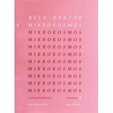 Béla Bartók Mikrokosmos 4