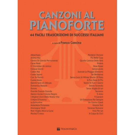 Canzoni al Pianoforte - Vol. 1