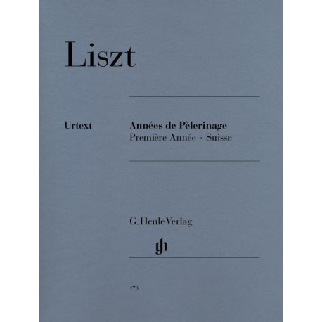 Liszt - Années de Pèlerinage, Première Année