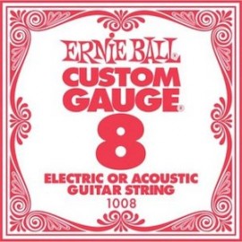 Ernie Ball corda 008 elettrica o acustica