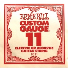 Ernie Ball corda 011 elettrica o acustica