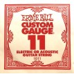 Ernie Ball corda 011 elettrica o acustica