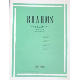 BRAHMS Variazioni OP 21 n. 1 E 2